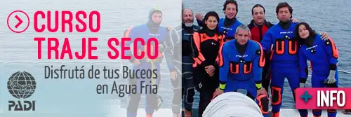 Traje seco - Disfruta de tus buceos en agua fria